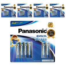 Panasonic Evolta 鈦元素鹼性電池 4號, 10顆, 5組