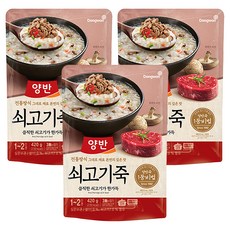 Dongwon 東遠 Yangban 兩班 即食牛肉粥調理包, 420g, 3包