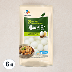 프레시웨이 깐메추리알, 270g, 6개
