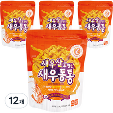 새우살로 만든 새우통통, 50g, 12개