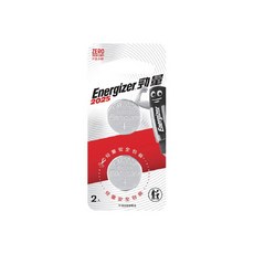 Energizer 勁量 CR2025 鈕扣型鋰電池 2入裝, 超強勁持久電力, 有效年限10年, 2顆, 1組