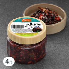 강경신안 고들빼기 무침, 500g, 4개