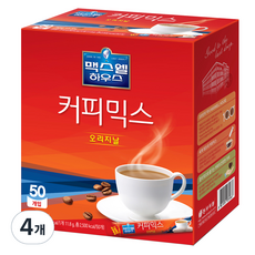 맥스웰하우스 커피믹스 오리지널, 11.8g, 50개입, 4개