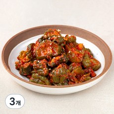 초록들 매실오이지 양념무침, 300g, 3개