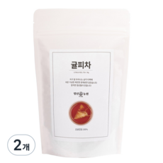 청년농원 저온가공 귤피차 삼각티백, 1g, 50개입, 2개