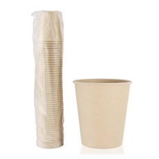 슈가랩 사탕수수 종이컵 190ml, 50개입, 1개