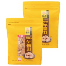 몽고식품 우리쌀 가마솥 누룽지, 500g, 2개