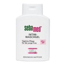 sebamed 施巴 女性私密浴潔露 PH3.8, 溫和潔淨私密肌膚，提升防護力，德國原裝進口, 200ml, 1組