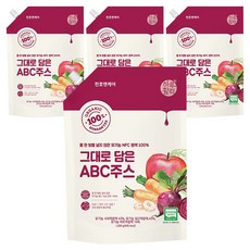 Chunho Ncare ABC黃金比例濃縮果汁, 1L, 4個