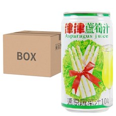津津 蘆筍汁, 24罐, 340ml