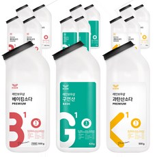 Rainbow Shop Tok Tokki 三劍客小蘇打特級 500g + 檸檬酸鹼 420g + 小蘇打特級 500g, 5套