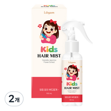 아이배냇 아이오감 키즈 헤어 미스트, 100ml, 2개