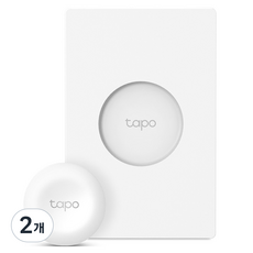 티피링크 다기능 무선 스마트 스위치, 2개, Tapo S200D