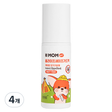 케이맘 유아용 이카리딘 모기기피제, 60ml, 4개