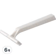 블루마켓 일회용 수동 이중 면도기 화이트, 1개입, 6개