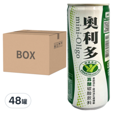 金車 奧利多 碳酸飲料, 含寡醣, 促進消化道健康, 清爽氣泡, 幫助消化, 240ml, 48罐