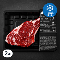 보리육촌 국내산 토마호크 소고기 등심 (냉동), 550g, 2개
