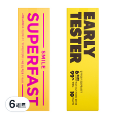 스마일랩 슈퍼패스트 + 얼리테스터 임신테스트기 2종세트, 6세트