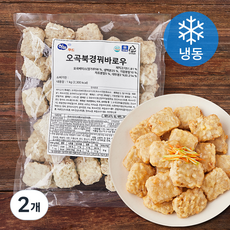 하늘푸드 오곡북경꿔바로우 (냉동), 1kg, 2개