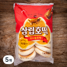 삼립 미니 꿀호떡, 400g, 5개