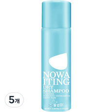 퓨어베스 노웨이팅 프레쉬 드라이샴푸 프레쉬향, 200ml, 5개