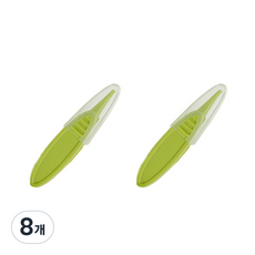 바우마켓 유아용 코 집게 그린, 8개, 1개입