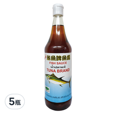 CHEF'S CHOICE 美味大師 鮪魚牌魚露, 700ml, 5瓶