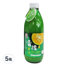 nulife 生活 新優植台灣香檬原汁 100%, 5瓶, 300ml