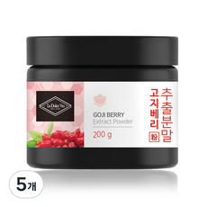 라돌체비타 고지베리 구기자 추출분말, 5개, 200g
