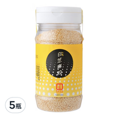 源順食品 炒熟白芝麻粒 170公克 台灣製造, 170g, 5瓶