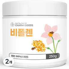 Chamgoods 蜂花粉 蜂花粉, 250g, 2個