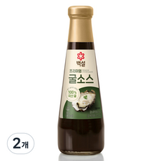 백설 프리미엄 굴 소스, 350g, 2개