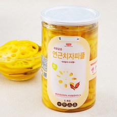 나무새 연근치자피클, 1kg, 1개