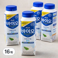 매일바이오 드링킹 플레인, 250ml, 4개입, 4개 250ml, 16입