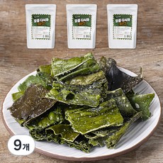 일품 다시마 튀각, 60g, 9개