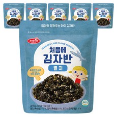 베베스트 유아용 처음에 김자반, 멸치, 25g, 6개