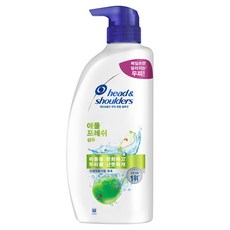 헤드앤숄더 두피 토탈 솔루션 샴푸 애플 프레쉬 상쾌한 향, 850ml, 1개