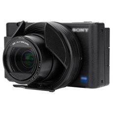 JJC 소니 ZV1 M2 ZV-1 카메라 오토 렌즈캡 후드, ALC-ZV1 BLACK 블랙, 1개