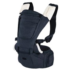 Chicco HIP SEAT輕量全方位坐墊機能嬰兒揹帶, 丹寧牛仔, 1組