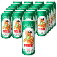 好聖地 100%純天然椰子水 350ml 鐵罐 泰國原裝進口 (24罐), 520ml
