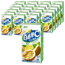 黑松 果汁C系列 百香果, 熱帶水果風味 含維生素C、還原果汁10% 300ml x 24入