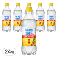 나랑드사이다 제로 파인애플, 500ml, 24개