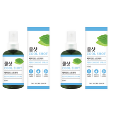 The Herb Shop Cool Shot 薄荷香氛, 50ml, 2個