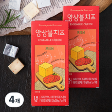 FromagedeGourmet 앙상블 치즈 초리조 18개입, 126g, 4개