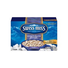 SWISS MISS 濃情棉花糖可可粉, 8份入, 內含5倍棉花糖, 34g, 8包, 1盒