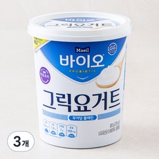 매일유업 바이오 그릭 요거트, 800g, 3개