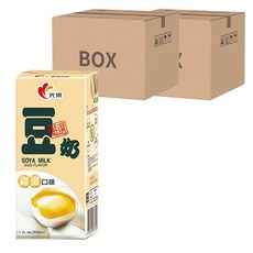 光泉雞蛋豆奶, 非基因改造黃豆, 零膽固醇, 無添加香料和防腐劑, 24入, 330ml, 48入