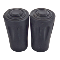 DIBOTE 迪伯特 登山杖專用配件 止滑杖頭 31*25mm 15g*2 黑色 1組2入, 1組
