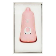 Baby House 愛兒房 電動嬰兒指甲剪，安全食品級 ABS 材質，USB充電, 粉色, 1個