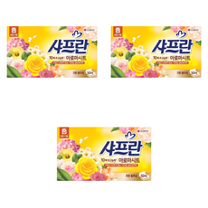 샤프란 아로마 시트 섬유유연제 코튼블러섬향 본품, 50개입, 3개 3개, 50매